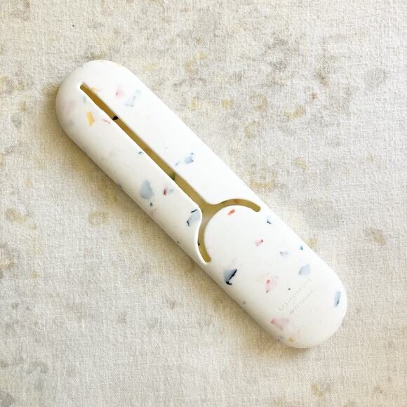 PLS READ CASE ONLY - W&P Porter Silicone Utensil Case Terazzo Cream Replacement - Picture 1 of 4